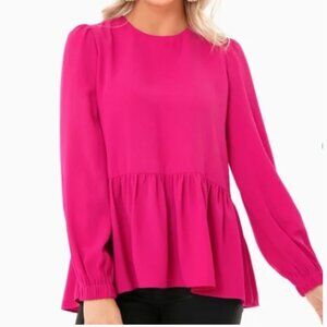 Pomander Place Carlota Peplum Blouse
